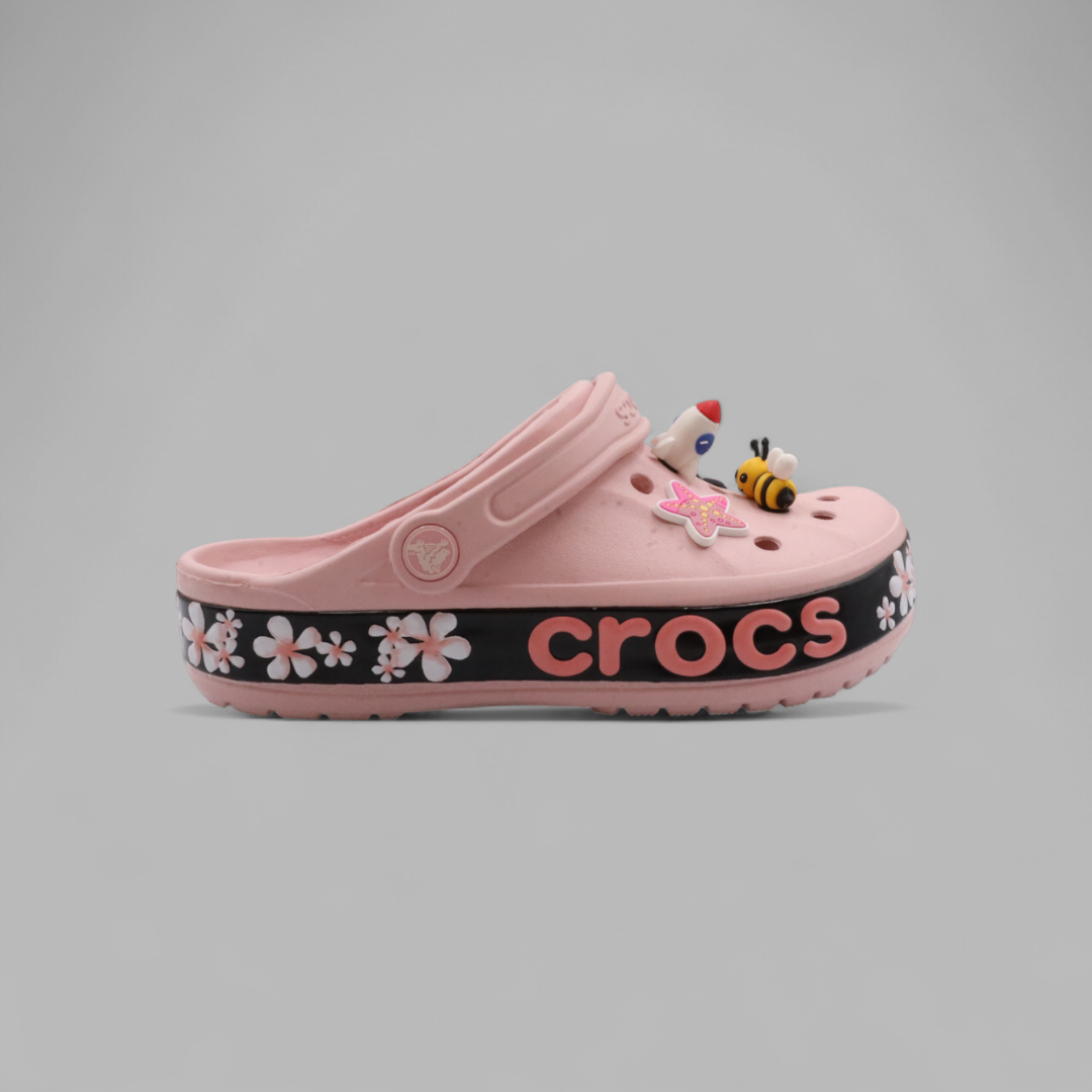Crocs Nude - Bayaband Graphic Clog