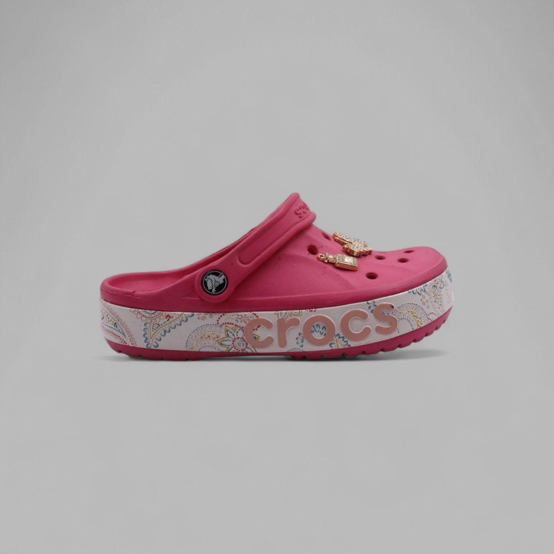 Crocs Pink - Bayaband Graphic Clog