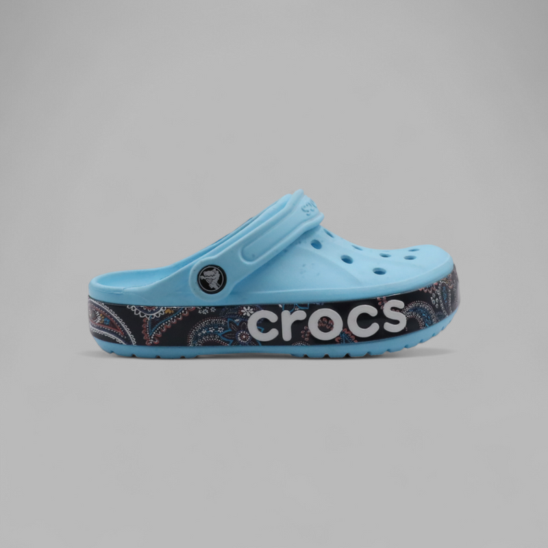 Crocs Aqua - Bayaband Graphic Clog