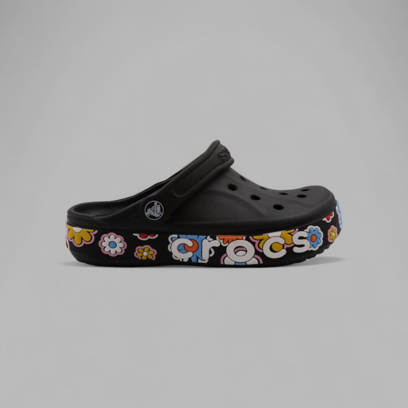 Crocs Black - Bayaband Graphic Clog