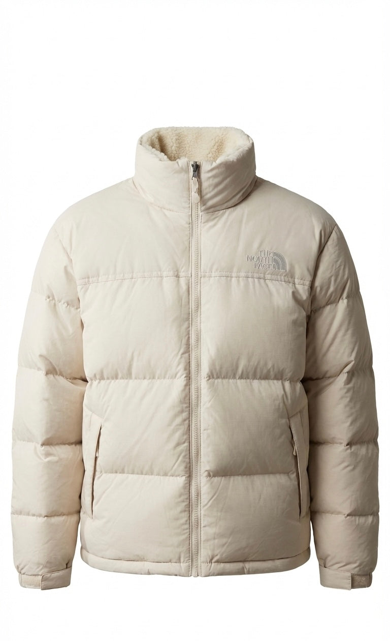 Y-The North Face 1996 Retro Nuptse Jacket - Gardenia White/Off-White