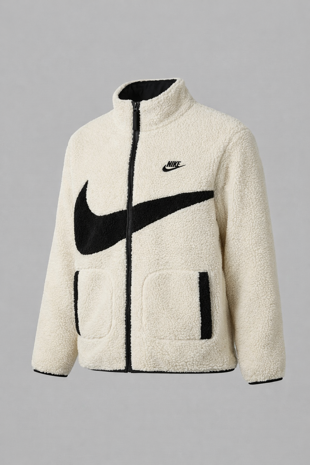 Z-Nike Swoosh Full-Zip Reversible Fleece Jacket