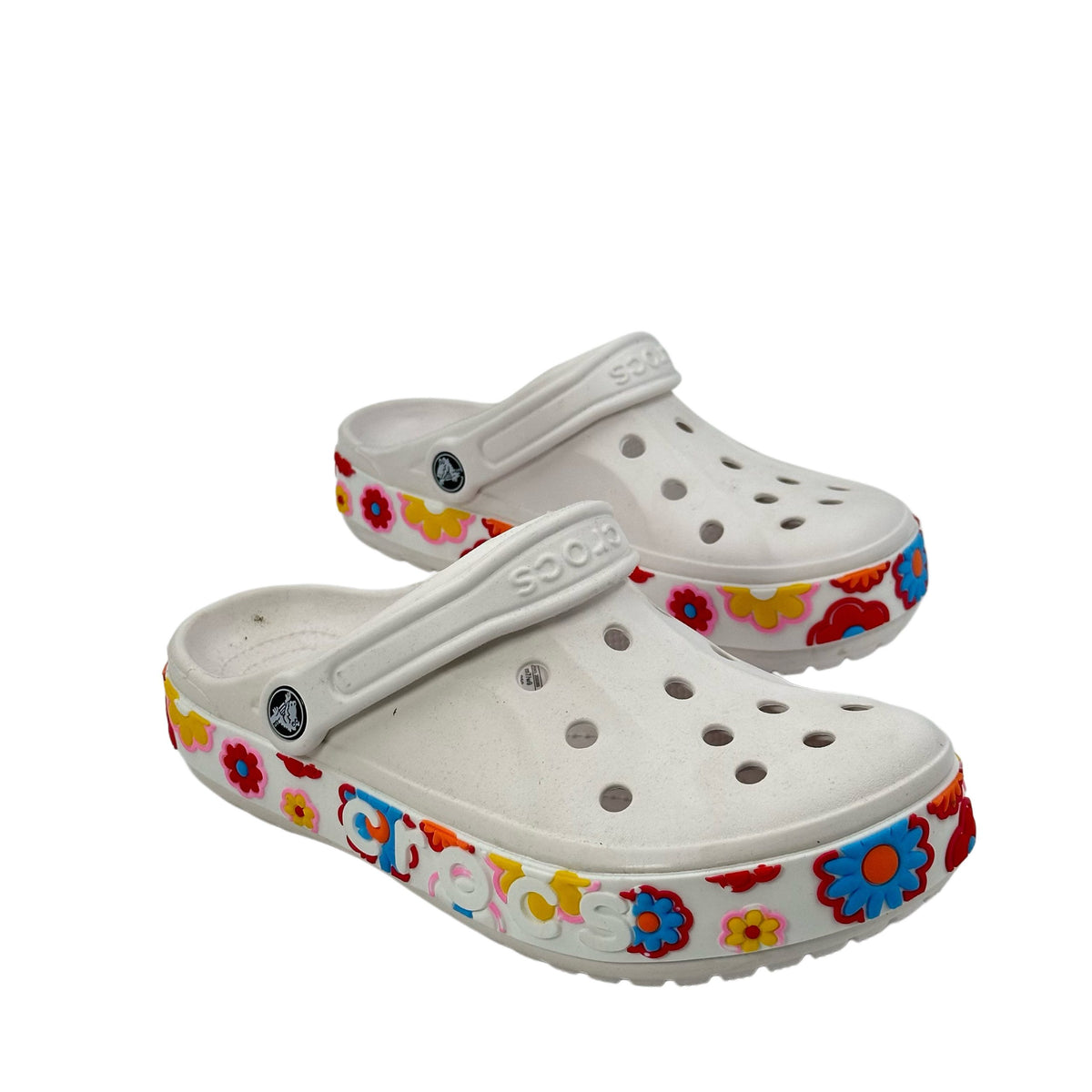 Crocs White - Bayaband Graphic Clog