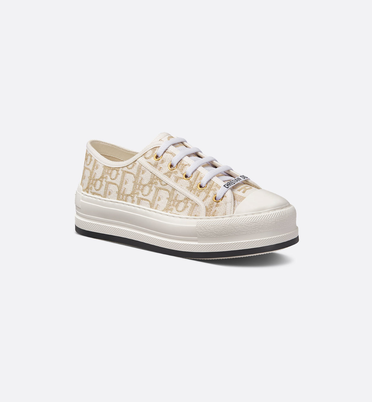 Walk'n'Dior Platform Sneaker Gold-Tone