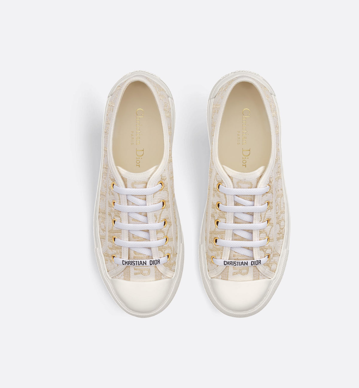 Walk'n'Dior Platform Sneaker Gold-Tone