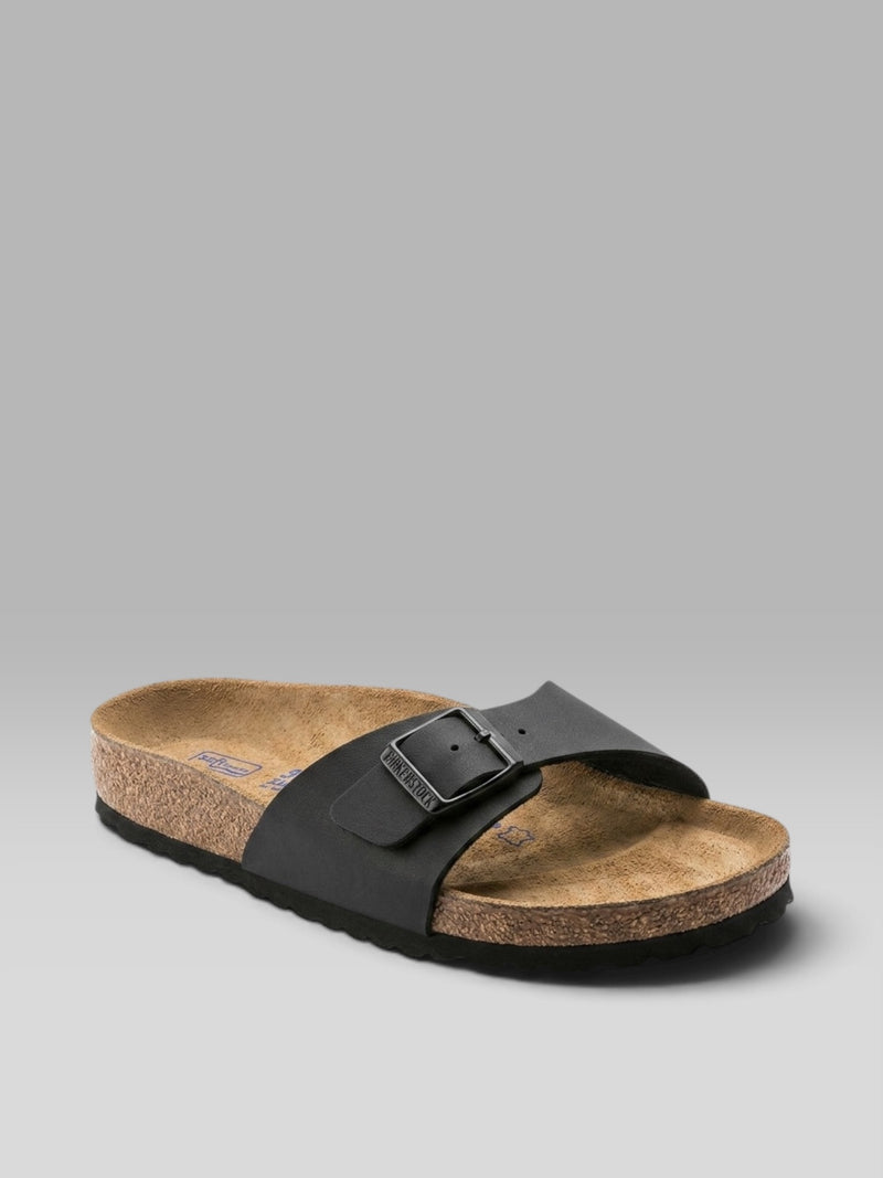 Birkenstock Madrid Soft Footbed - Black (Oiled Leather)