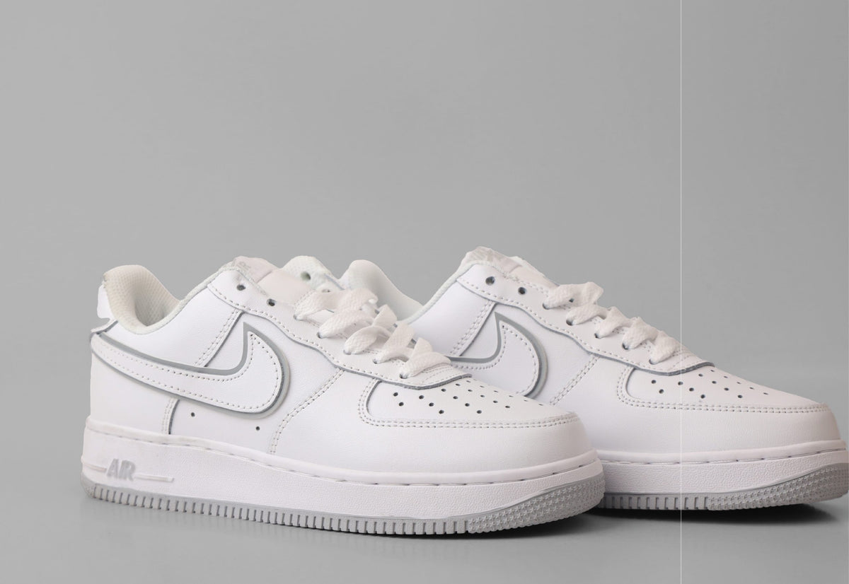 Nike AIR Force 1 White Wolf Grey