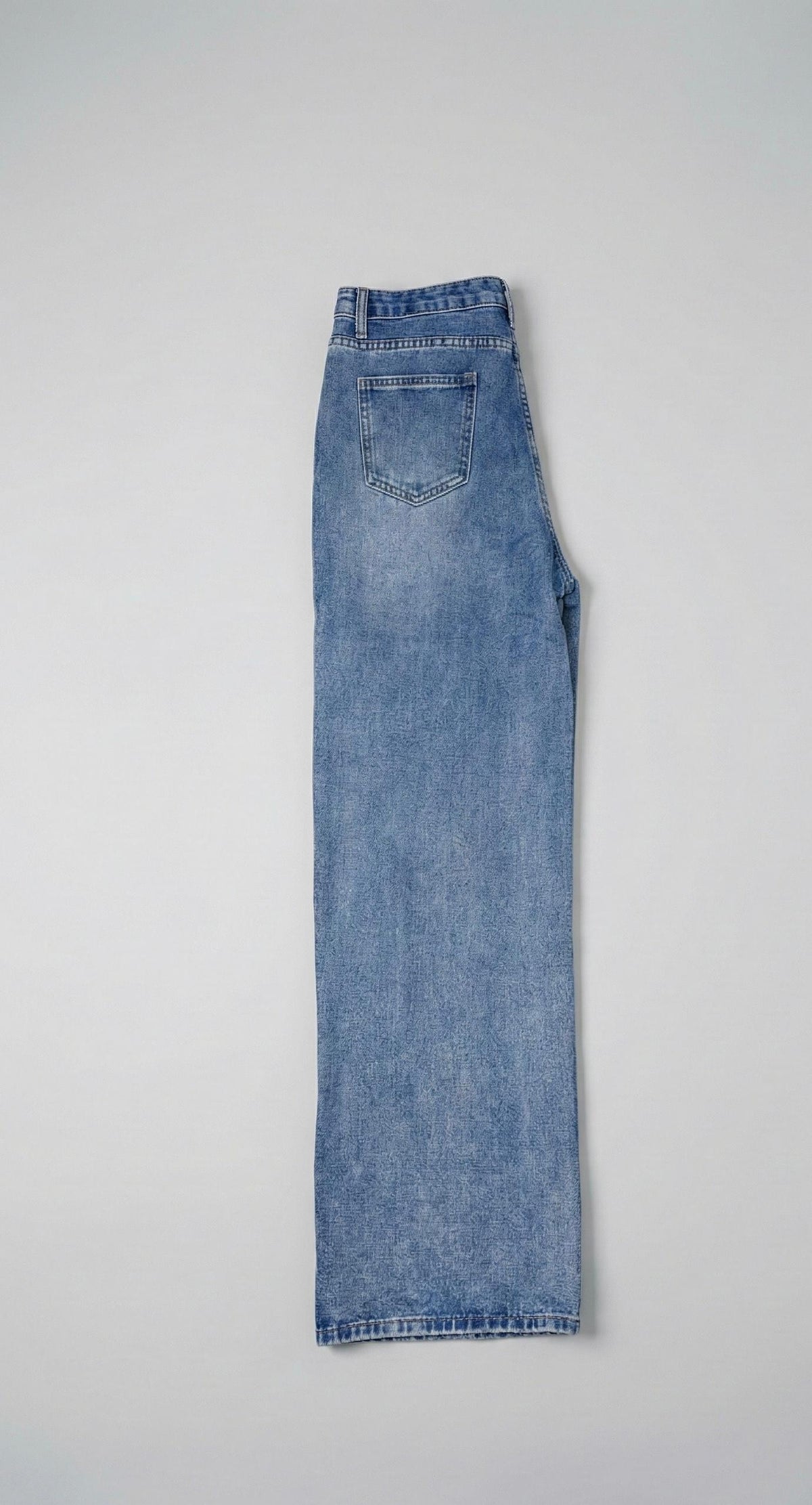 Celine Logo Patch Wide-Leg Jeans