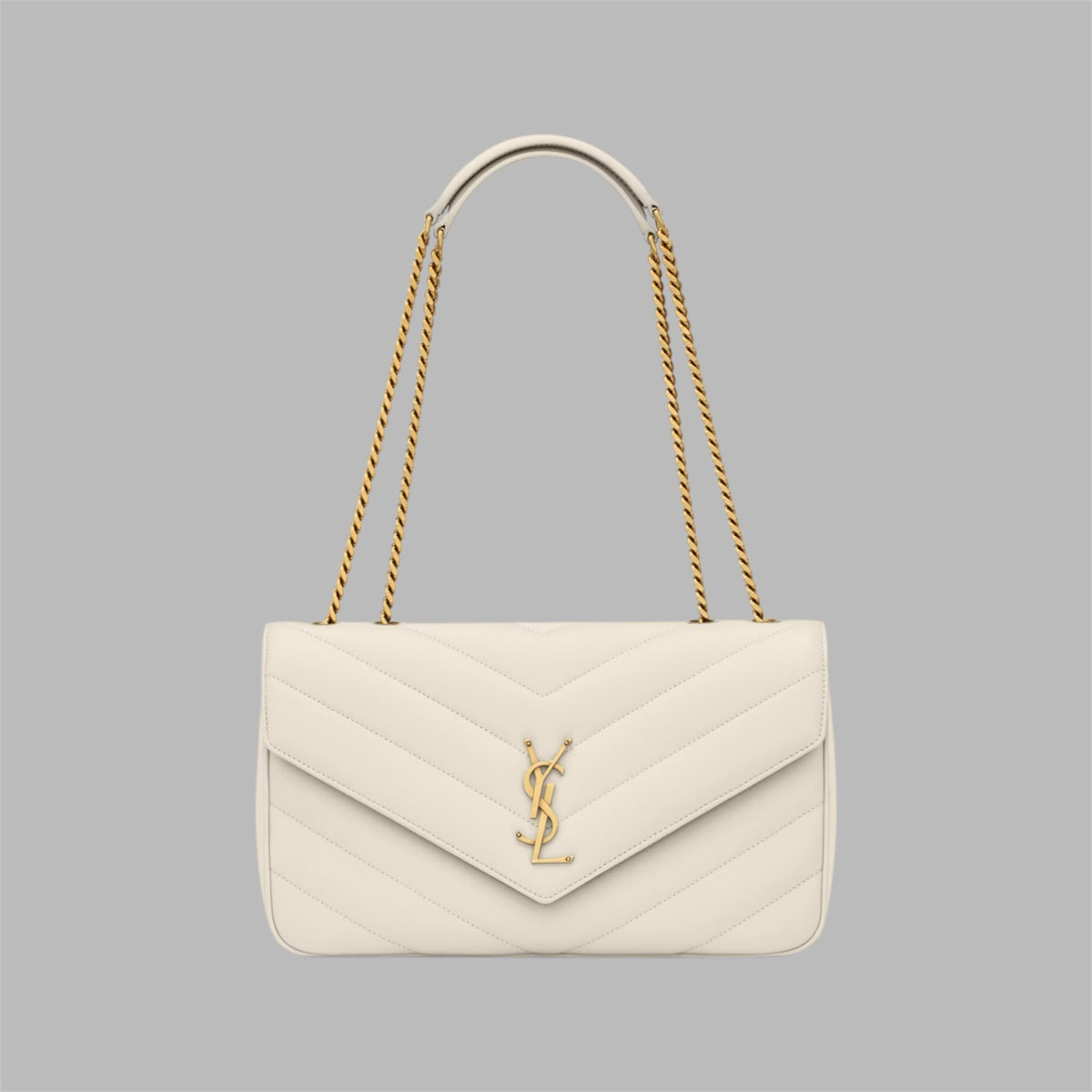LOULOU MEDIUM IN MATELASSÉ LAMBSKIN