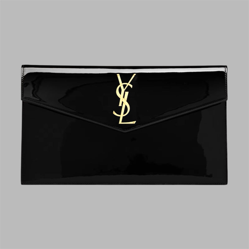 UPTOWN POUCH IN PATENT LEATHER