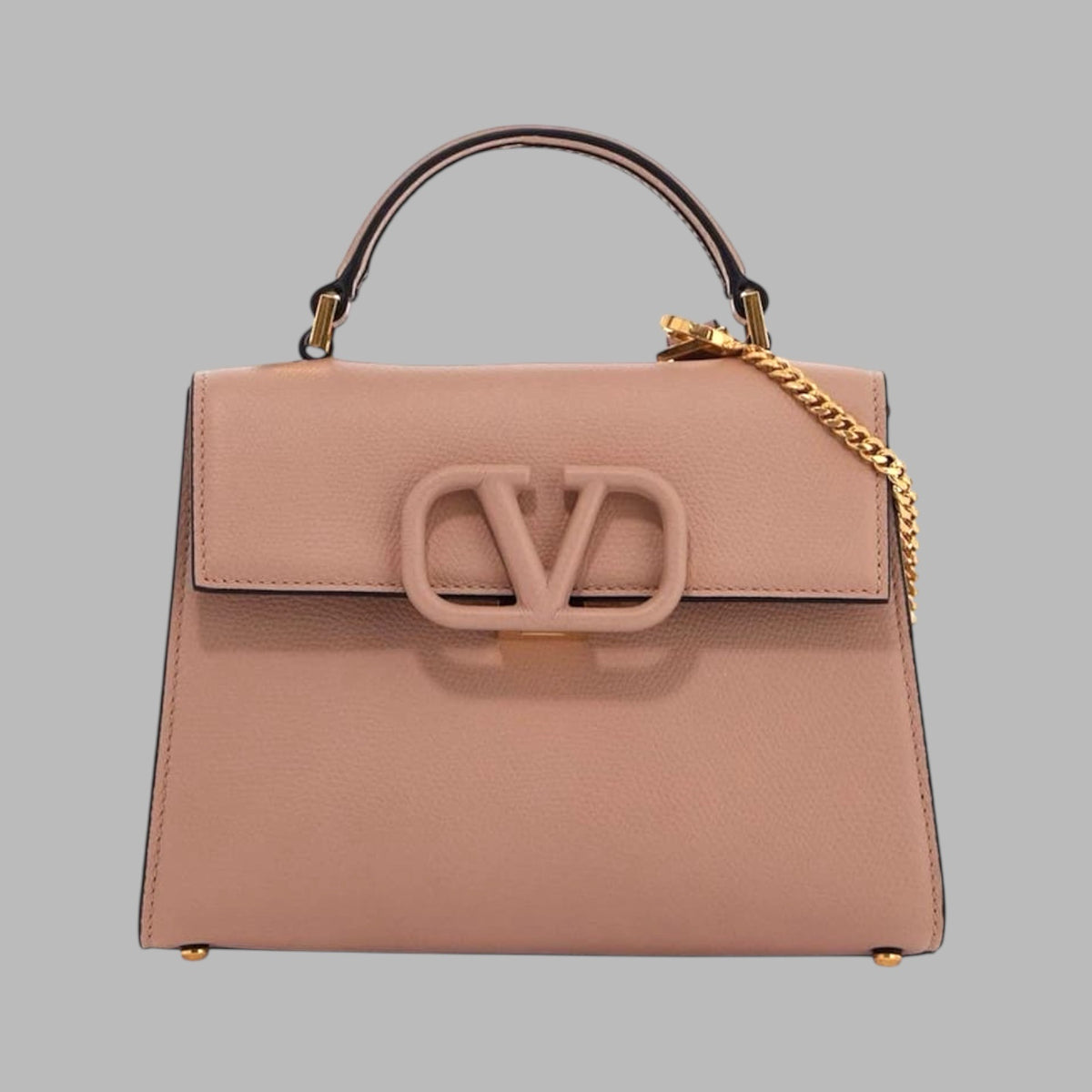 MEDIUM VSLING GRAINY CALFSKIN HANDBAG