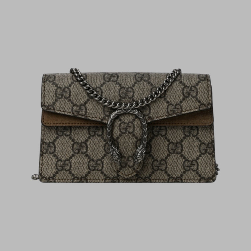 GG Supreme Monogram Super Mini Dionysus Shoulder Bag