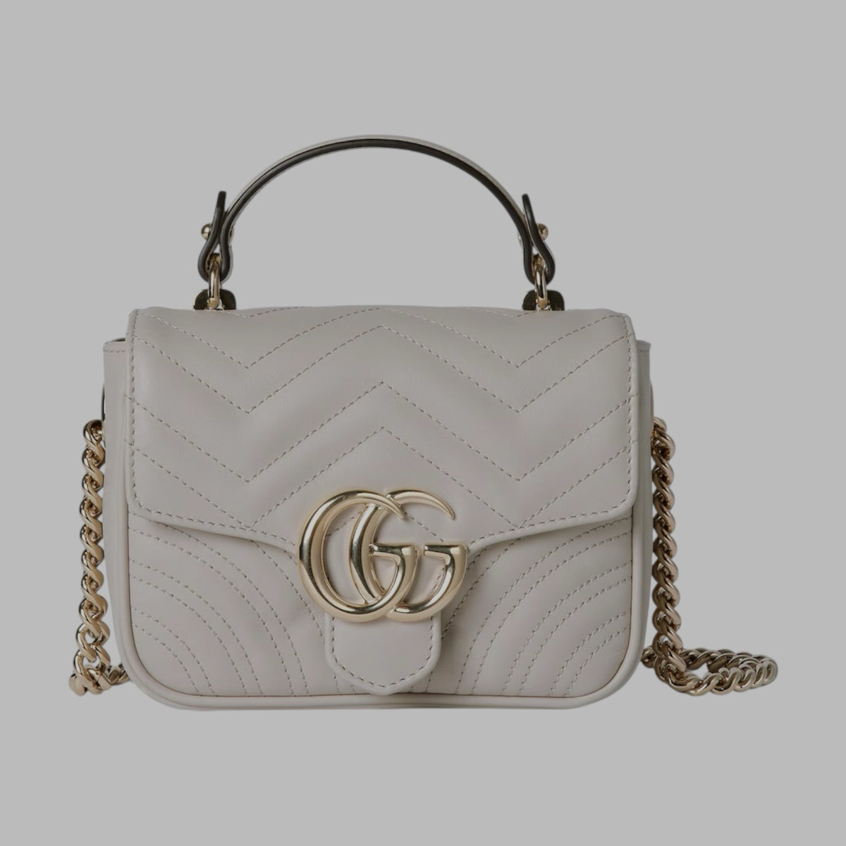 GG MARMONT MINI TOP HANDLE BAG