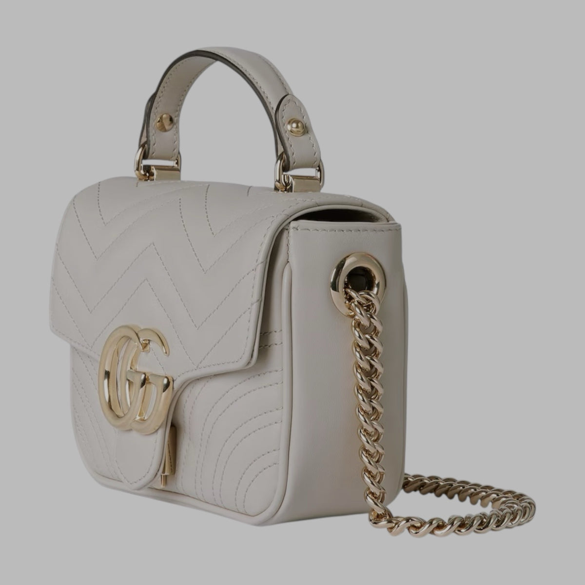 GG MARMONT MINI TOP HANDLE BAG