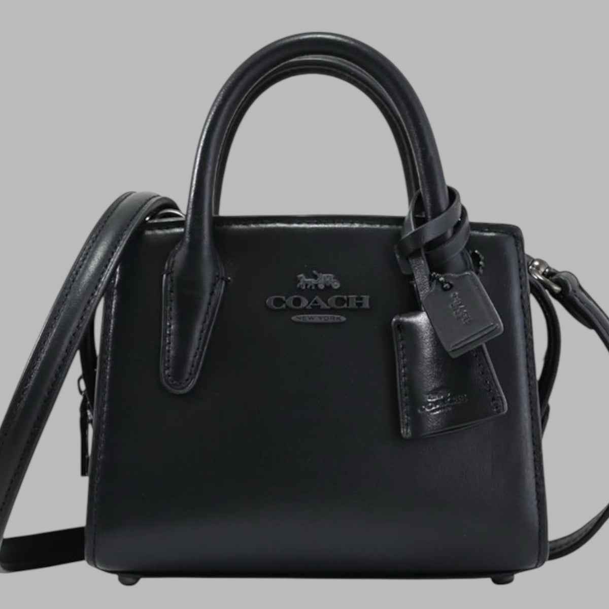 Coach Andrea Small Carryall - Black