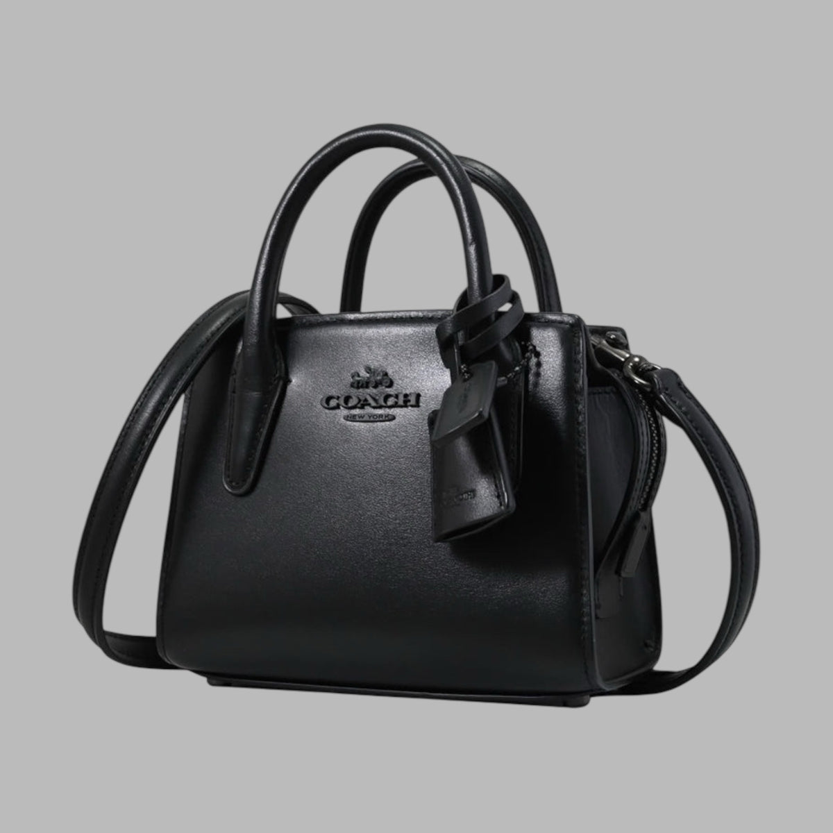 Coach Andrea Small Carryall - Black