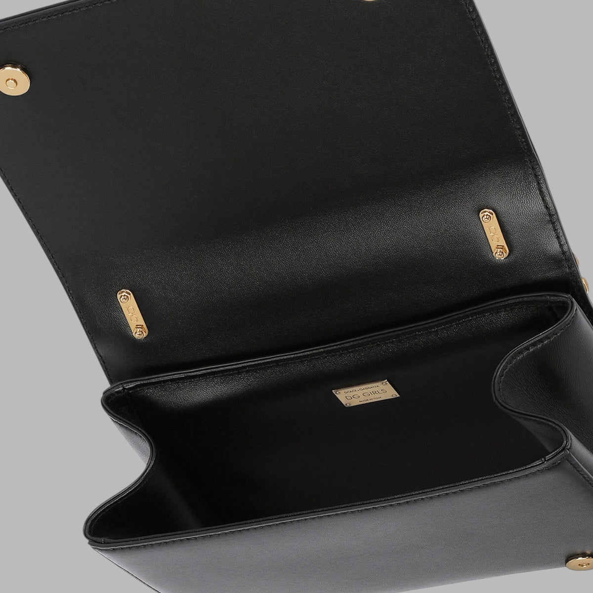 Nappa leather DG Girls shoulder bag