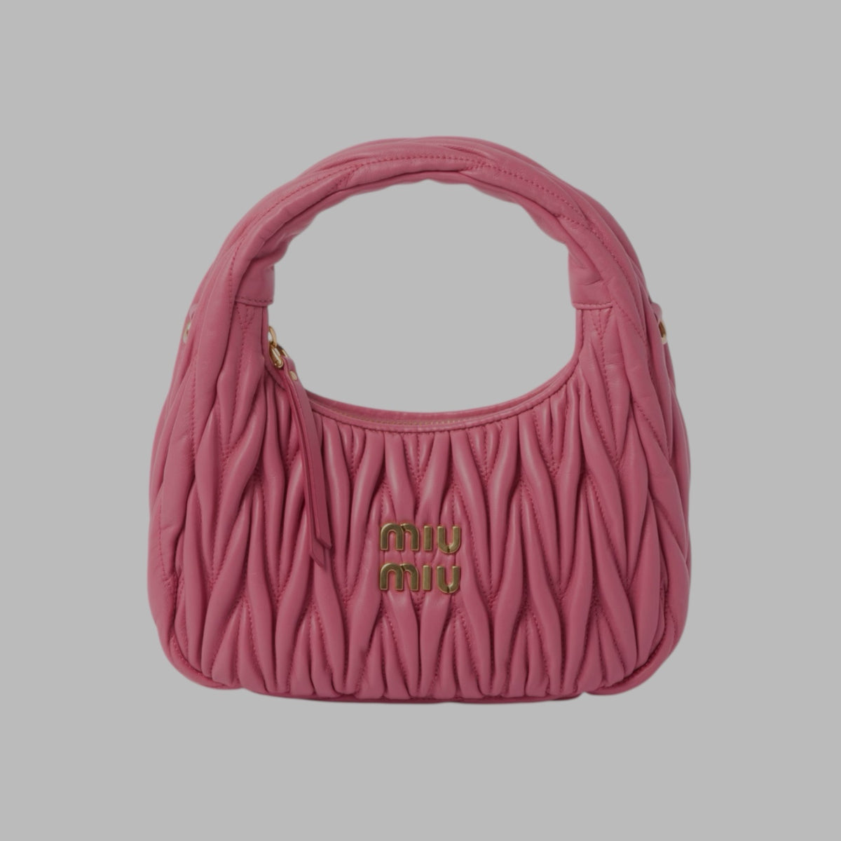 Miu Miu Mini Wander Matelassé Shoulder Bag