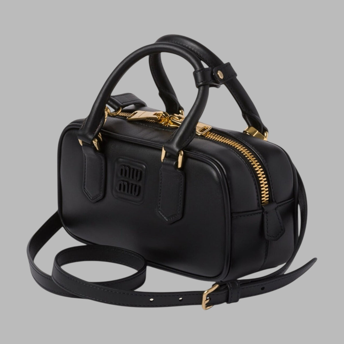 Mini Nappa Leather Arcadie Top-Handle Bag