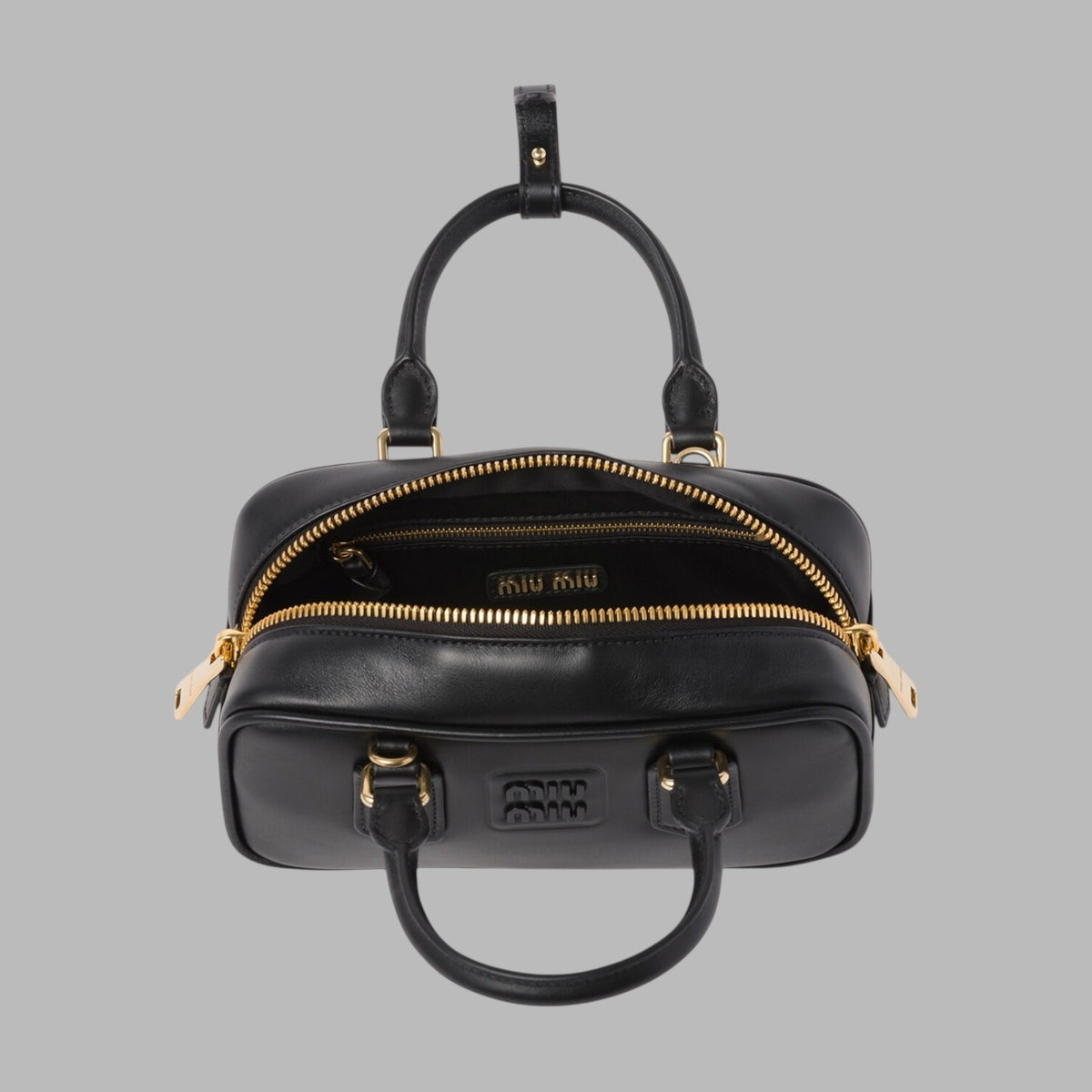 Mini Nappa Leather Arcadie Top-Handle Bag
