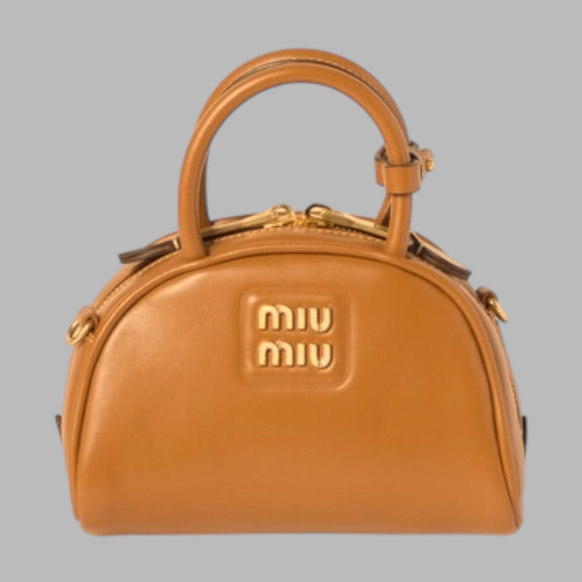 Miu Miu Leather top-handle bag