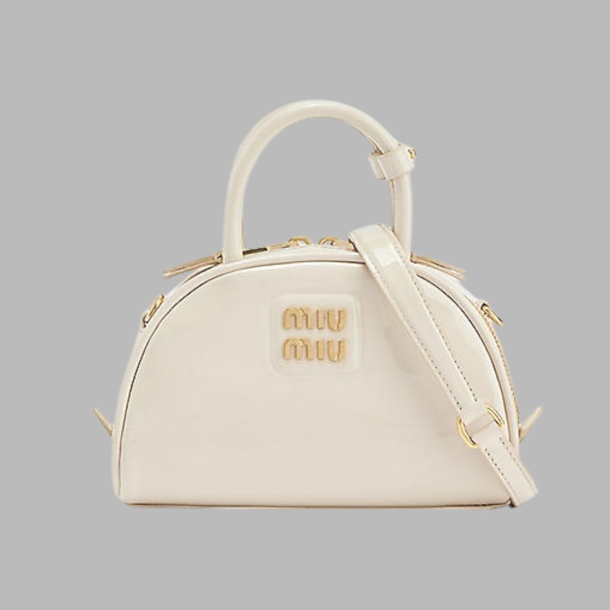 Miu Miu Leather top-handle bag