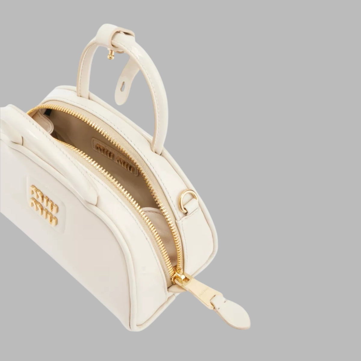 Miu Miu Leather top-handle bag