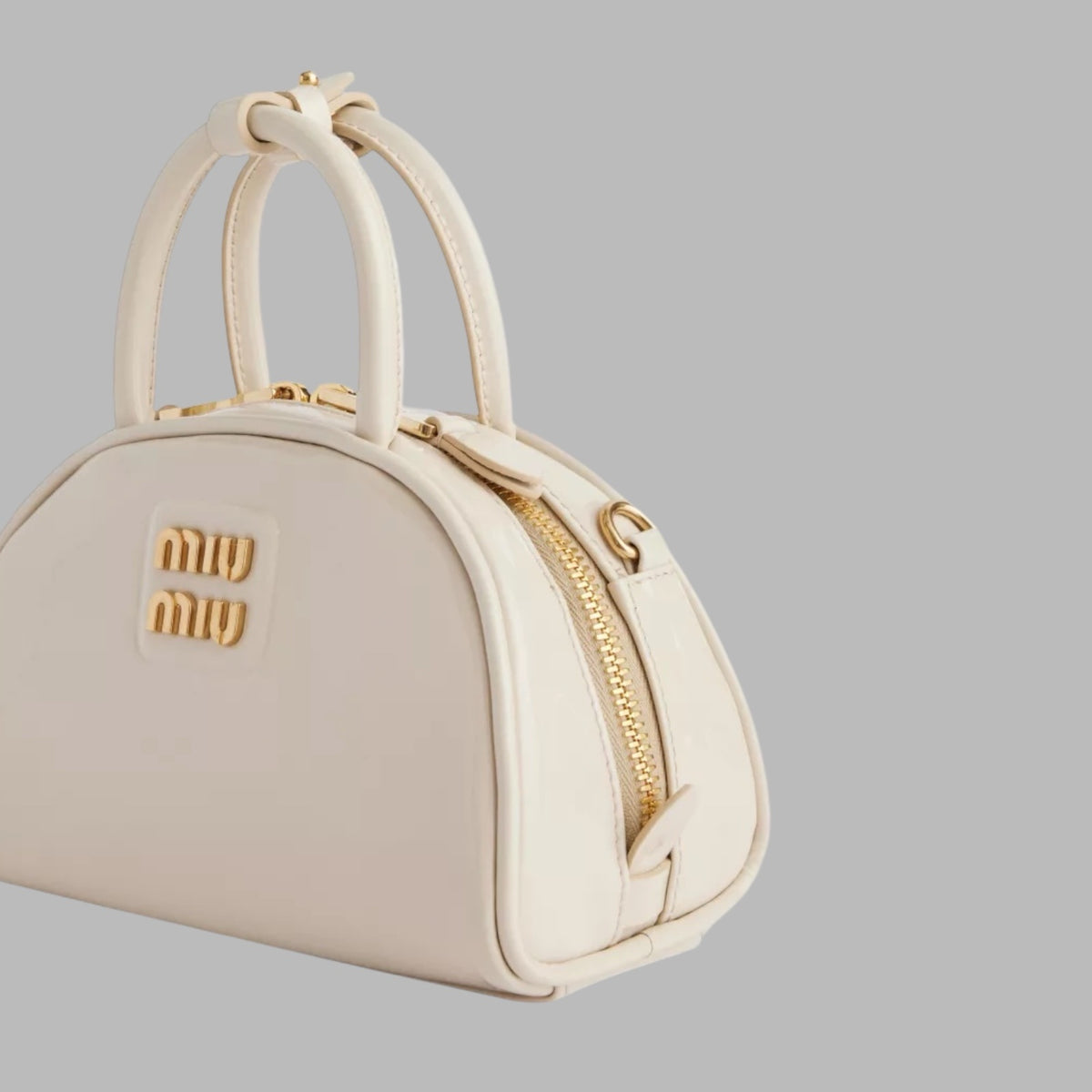 Miu Miu Leather top-handle bag