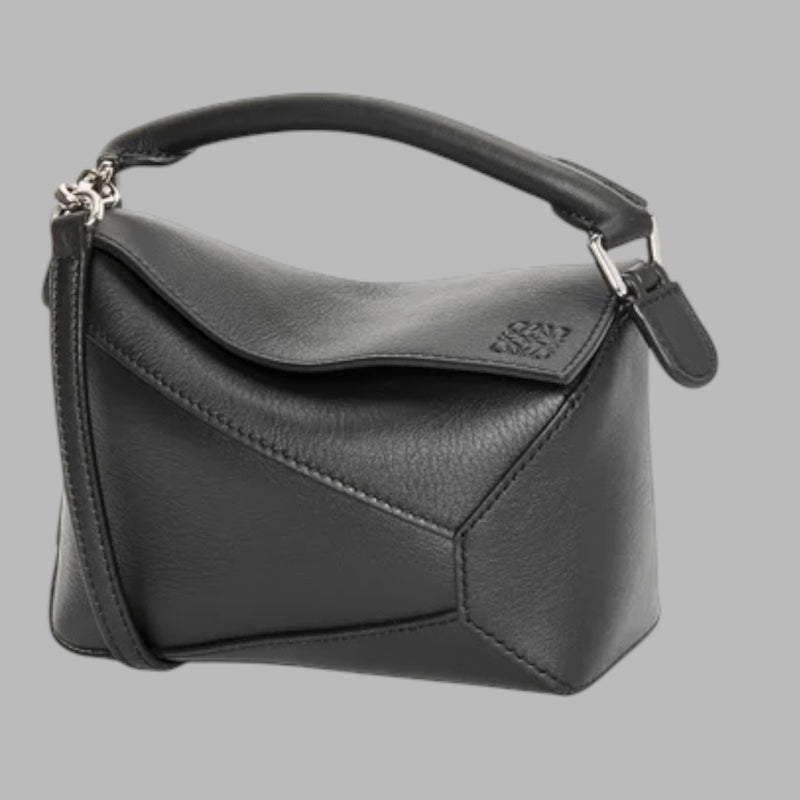 Mini Puzzle Edge bag in classic calfskin