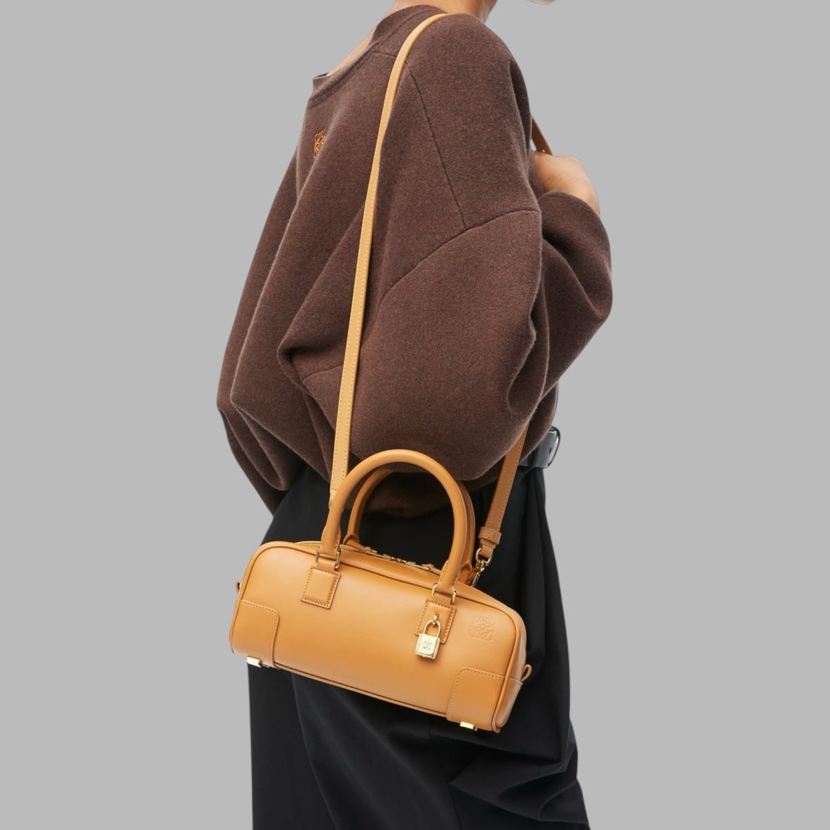 Amazona 23 cropped bag in nappa calfskin