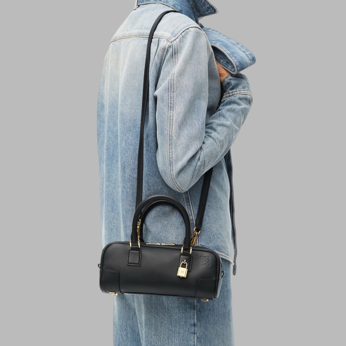 Amazona 23 cropped bag in nappa calfskin