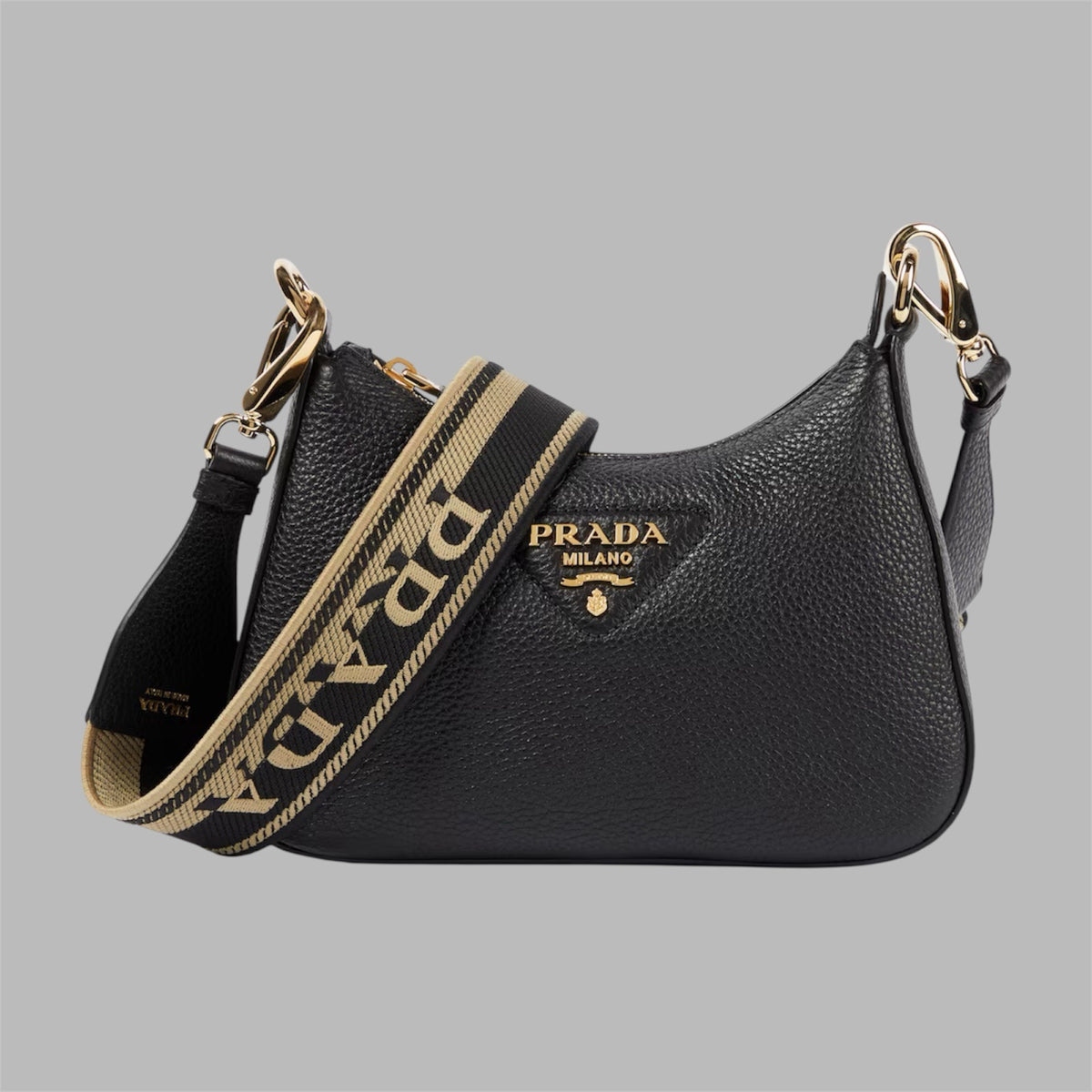 Prada Sport logo-embellished leather cross-body bag