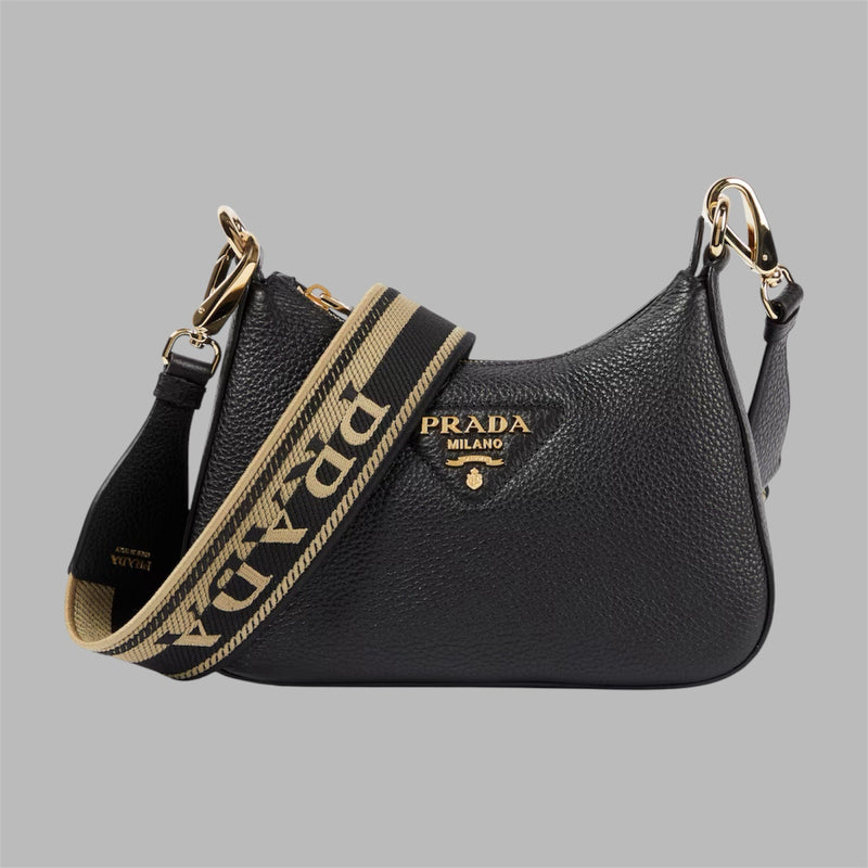 Prada Sport logo-embellished leather cross-body bag