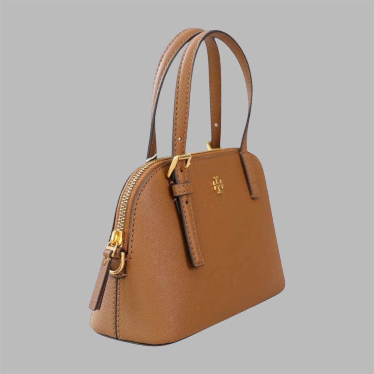 Tory Burch Emerson Women's Mini Dome Satchel Crossbody Saffiano Leather