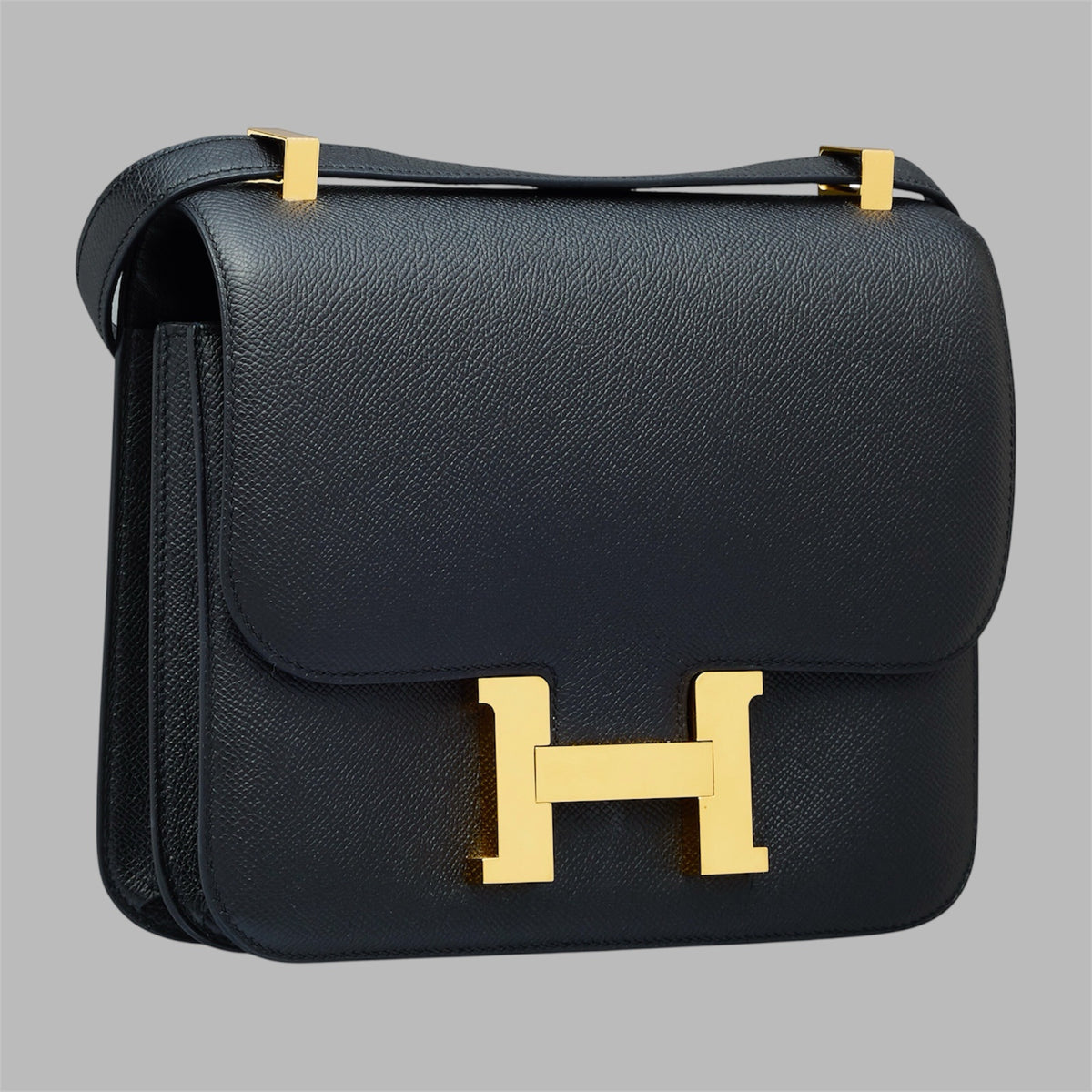 Constance 18 Rose Extreme Epsom Gold Plated Z Stamp