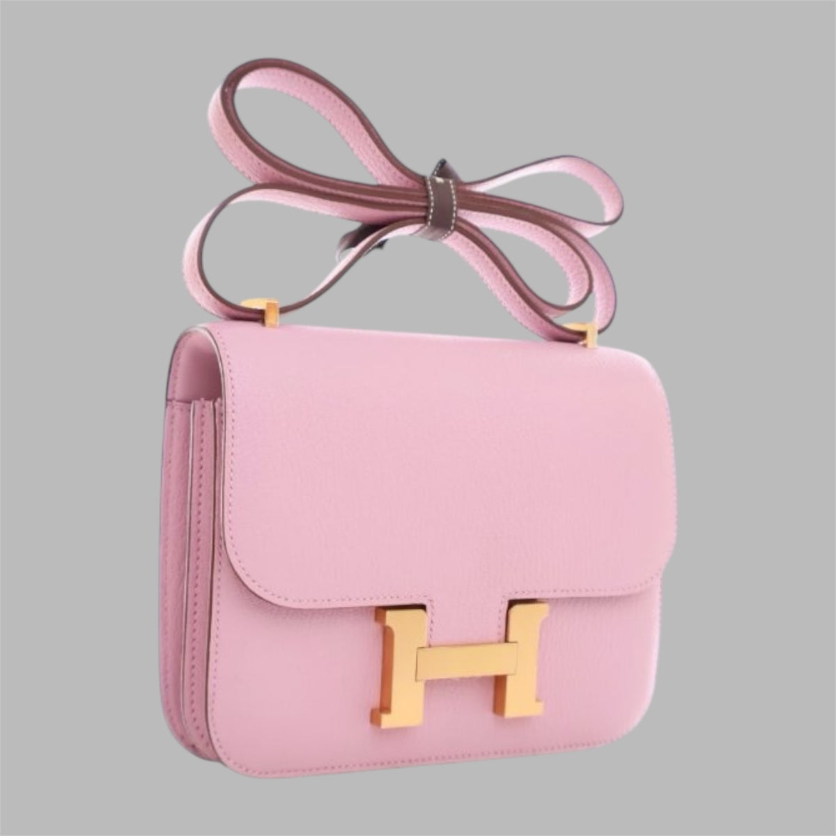 Constance 18 Rose Extreme Epsom Gold Plated Z Stamp