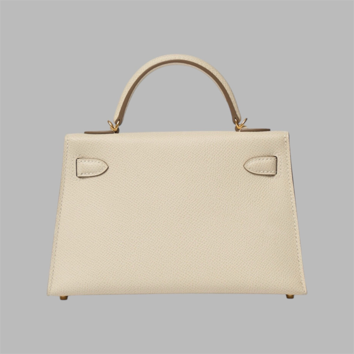 Hermes Kelly 25 Small Sellier Bag Craie Epsom Leather Gold Hardware