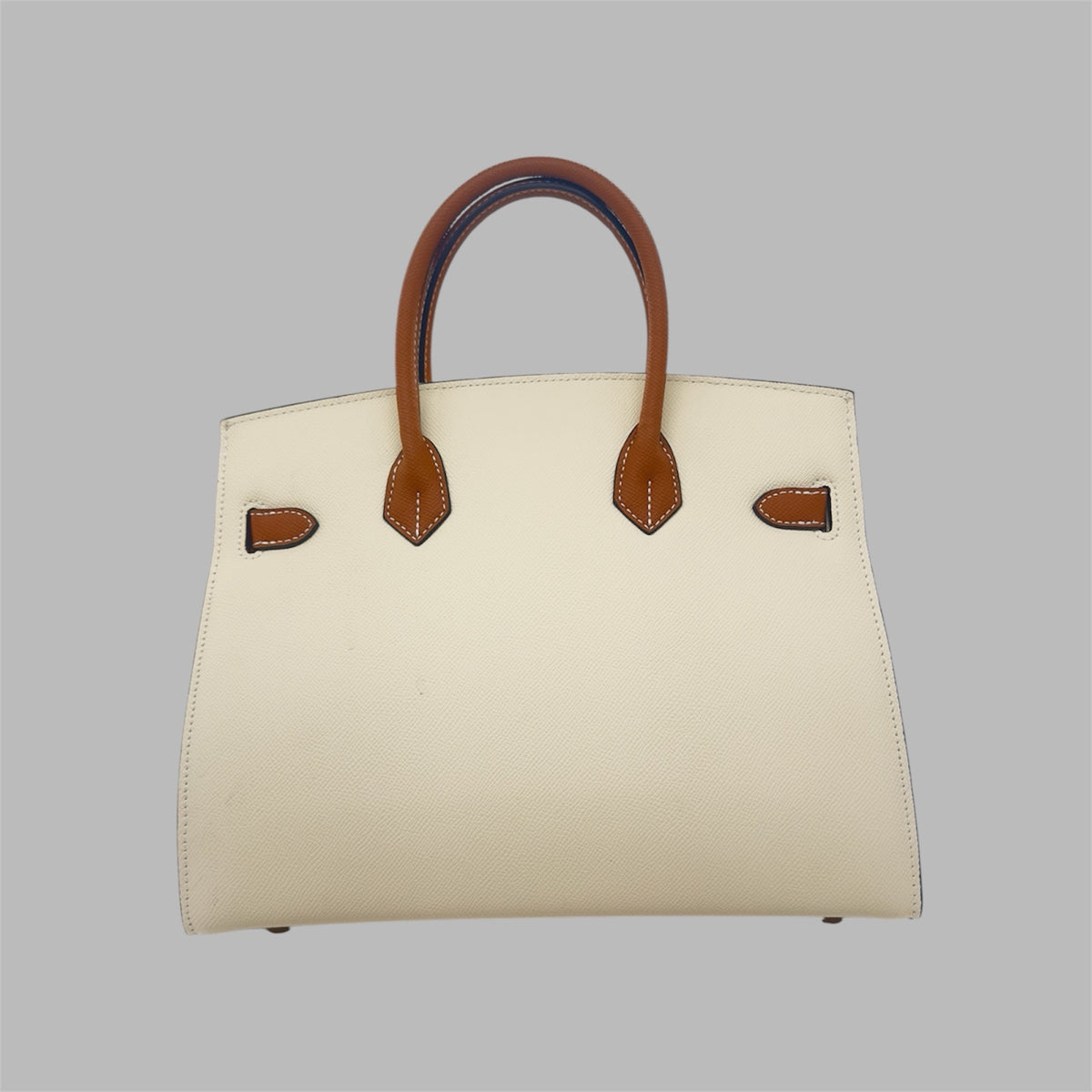 Hermès Special Order (HSS) Birkin 30 Craie and Gold Togo Brushed Gold Hardware