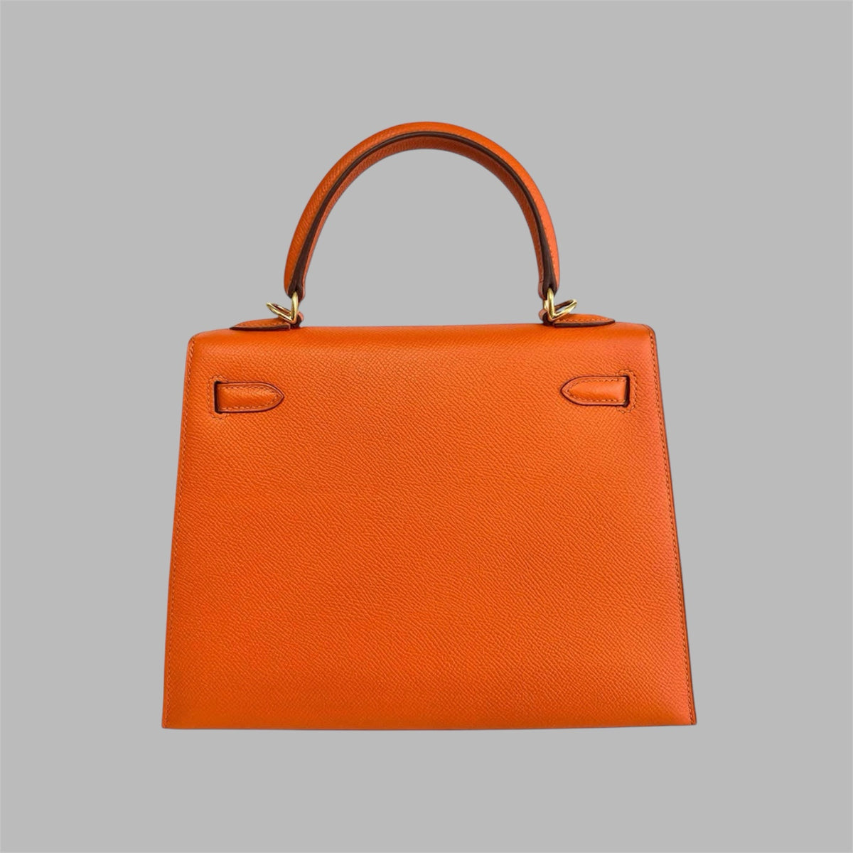 Epsom Horseshoe Mini Kelly Sellier 20 Orange Rouge Casaque