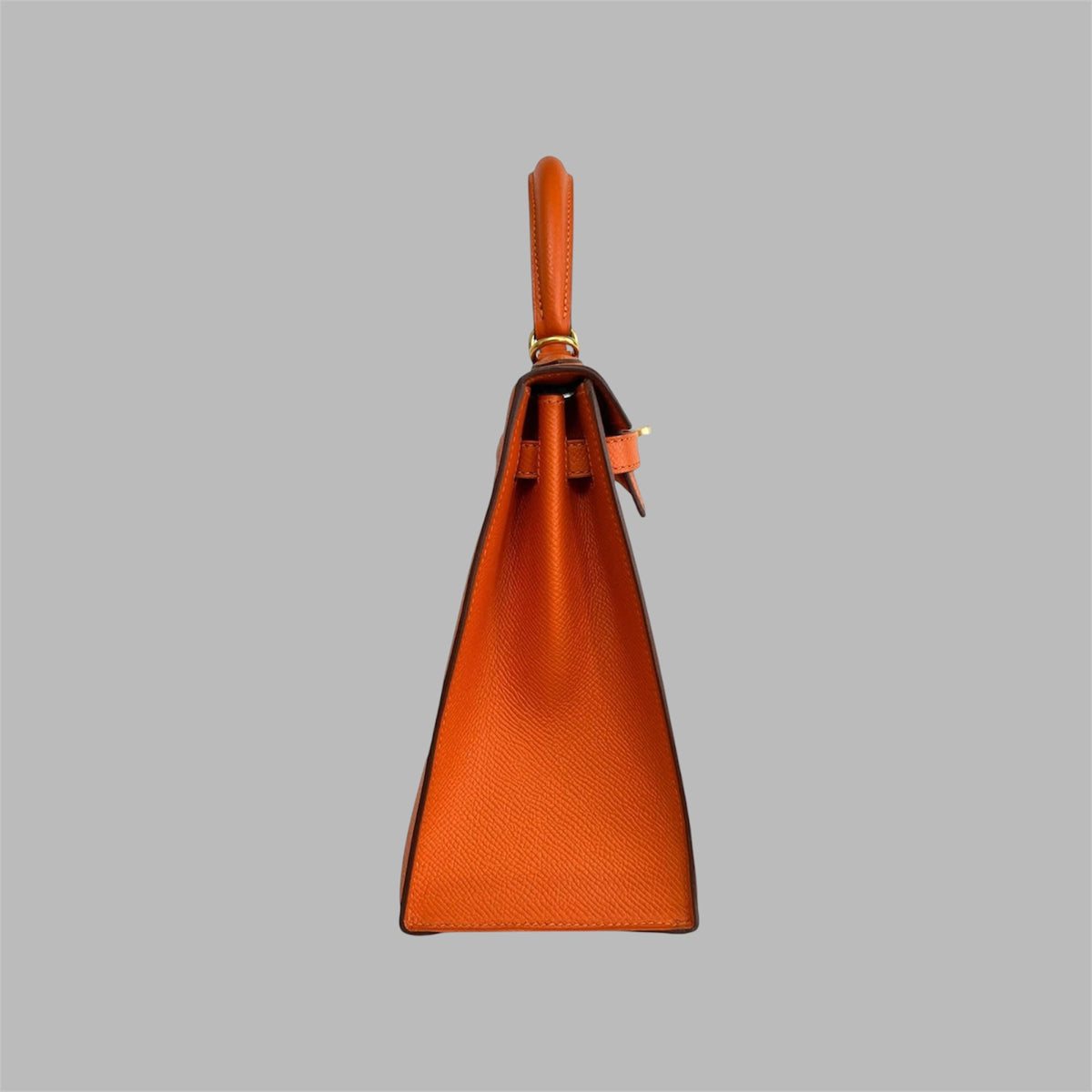 Epsom Horseshoe Mini Kelly Sellier 20 Orange Rouge Casaque