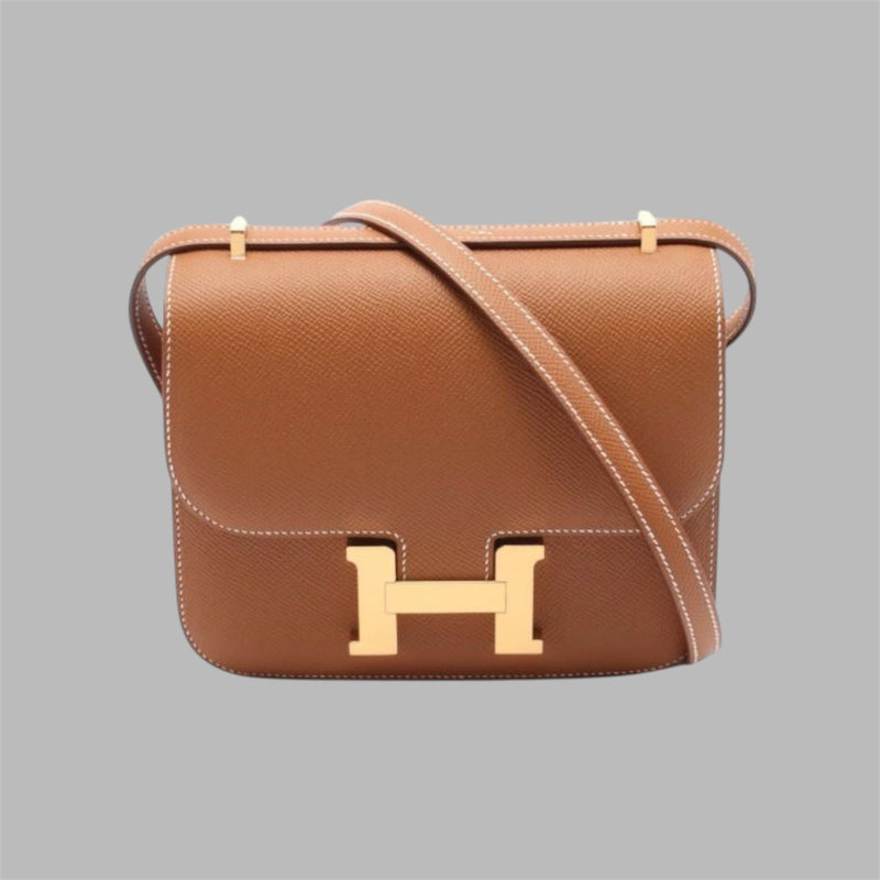 Hermès Constance 3 Mini 18 Miroir Veau Epsom Gold Gold Metal